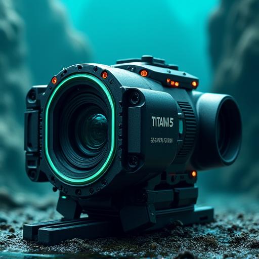 Cutting-edge Titan-5 Remotely Operated Vehicle camera system capturing sub-aquatic details instantly
